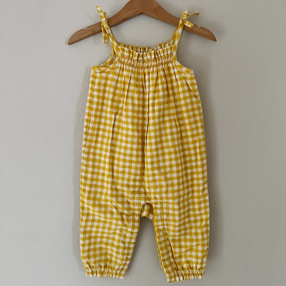 Baby Gap Jumper - Yellow Gingham (NWT)